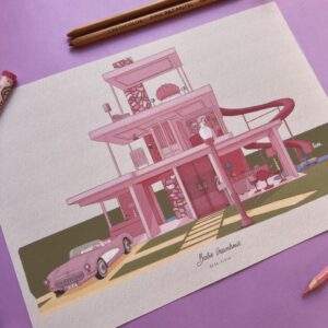 Print Casa de Barbie Dreamhouse