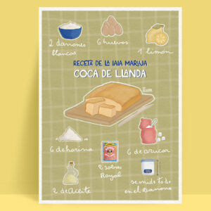 Receta ilustrada personalizada